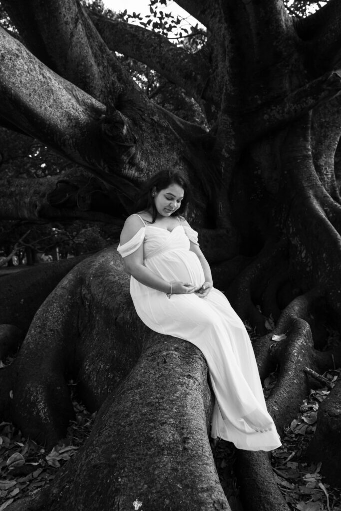 Maternity shoot in Auckland Domain